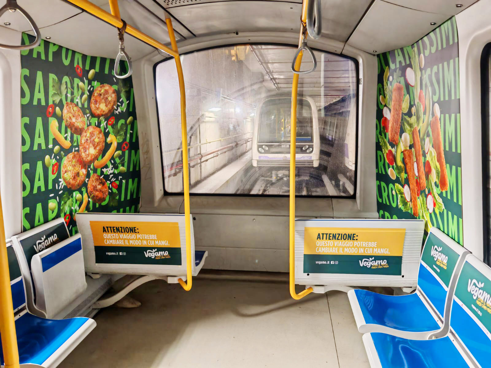 Vegamo · allestimento Plus su treno M5