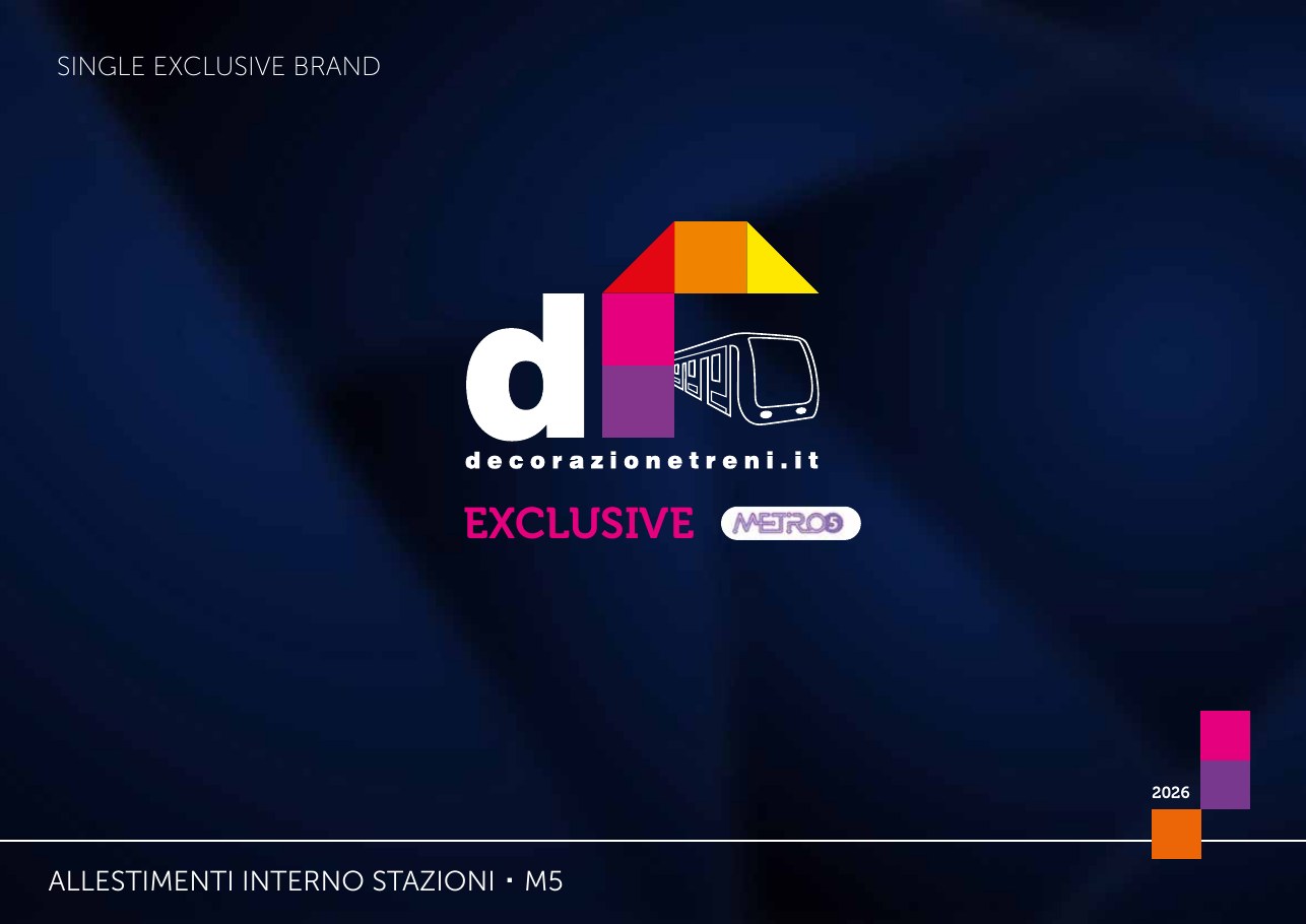 Copertina del PDF Allestimenti interno treni M5 di DecorazioneTreni